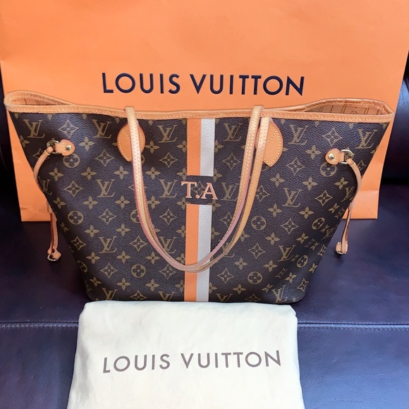 louis vuitton neverfull personalized